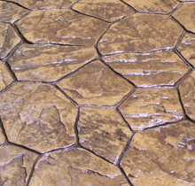 Muat gambar ke penampil Galeri, Stamp Concrete Mold: Random Bushrock ( 1set = 3pcs )