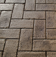 Muat gambar ke penampil Galeri, Stamp Concrete Mold: Herringbone ( 1 set = 3 pcs )