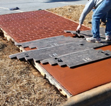 Muat gambar ke penampil Galeri, Stamp Concrete Mold: Brick Style ( 1set = 3pcs )