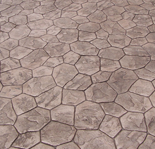 Muat gambar ke penampil Galeri, Stamp Concrete Mold: Random Stone.( 1 set = 3pcs )