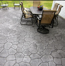 Muat gambar ke penampil Galeri, Stamp Concrete Mold: Random Stone.( 1 set = 3pcs )