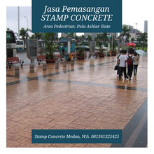 Muat gambar ke penampil Galeri, Jasa Pasang Stamp Concrete