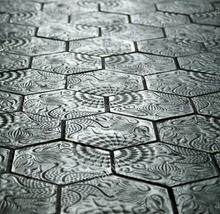 Muat gambar ke penampil Galeri, Stamp Concrete Mold: Hexagon Art Tile.( 1 set = 3pcs )