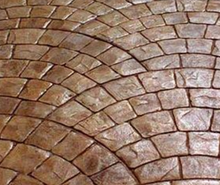 Muat gambar ke penampil Galeri, Stamp Concrete Mold: Euro Fan ( 1 set = 3 pcs )