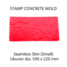 Muat gambar ke penampil Galeri, Stamp Concrete Mold: Seamless Skin Small ( 1 set = 3pcs)