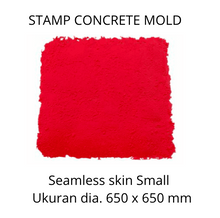Muat gambar ke penampil Galeri, Stamp Concrete Mold: Seamless Skin Small ( 1 set = 3pcs)