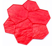 Muat gambar ke penampil Galeri, Stamp Concrete Mold: Random Bushrock ( 1set = 3pcs )