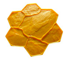 Muat gambar ke penampil Galeri, Stamp Concrete Mold: Random Bushrock ( 1set = 3pcs )