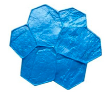 Muat gambar ke penampil Galeri, Stamp Concrete Mold: Random Bushrock ( 1set = 3pcs )