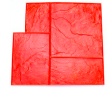 Muat gambar ke penampil Galeri, Stamp Concrete Mold: Ashlar Slate ( 1 set = 3pcs )