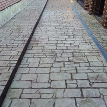 Muat gambar ke penampil Galeri, Stamp Concrete Mold:  Veneer Stone.( 1 set = 3pcs )