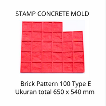 Muat gambar ke penampil Galeri, Stamp Concrete Mold:  Granite Tile ( 1 set = 3pcs )