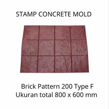 Muat gambar ke penampil Galeri, Stamp Concrete Mold:  Granite Tile ( 1 set = 3pcs )