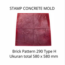 Muat gambar ke penampil Galeri, Stamp Concrete Mold:  Granite Tile ( 1 set = 3pcs )