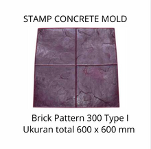 Muat gambar ke penampil Galeri, Stamp Concrete Mold:  Granite Tile ( 1 set = 3pcs )