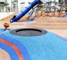 Muat gambar ke penampil Galeri, Lantai Karet Cor tempat (Rubber EPDM Flooring)