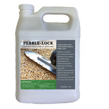 Muat gambar ke penampil Galeri, Lantai karpet batu Pebble-Lock (koral sikat dengan perekat batu Pebble-Lock)