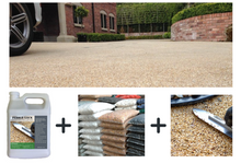 Muat gambar ke penampil Galeri, Lantai karpet batu Pebble-Lock (koral sikat dengan perekat batu Pebble-Lock)