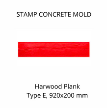 Muat gambar ke penampil Galeri, Stamp Concrete Mold: Hardwood Plank ( 1 set = 3pcs )