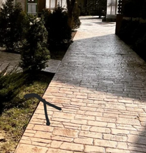 Muat gambar ke penampil Galeri, Stamp Concrete Mold: Coble stone ( 1set = 3pcs)