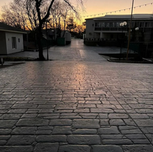 Muat gambar ke penampil Galeri, Stamp Concrete Mold: Coble stone ( 1set = 3pcs)