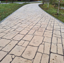 Muat gambar ke penampil Galeri, Stamp Concrete Mold: Coble stone ( 1set = 3pcs)