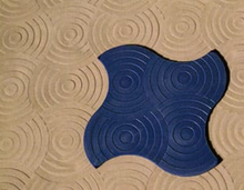 Muat gambar ke penampil Galeri, Stamp Concrete Mold:  Random Circle.( 1 set = 3pcs )
