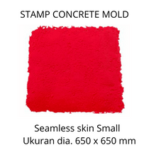 Muat gambar ke penampil Galeri, Stamp Concrete Mold:  Seamless Skin Small
